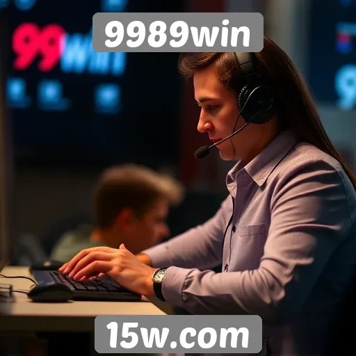 Dados sobre o suporte ao cliente no 9989win